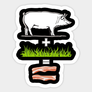 How to make a bacon? Sticker